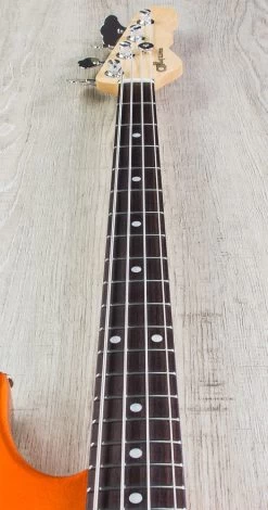 G&L USA Kiloton Bass, Tangerine Metallic, Rosewood Fretboard, 1.5" Nut Width -Musical Instrument Store img 9746