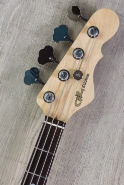 G&L USA Kiloton Bass, Tangerine Metallic, Rosewood Fretboard, 1.5" Nut Width -Musical Instrument Store img 9748