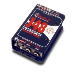 Radial Engineering J48 MK2 48V Phantom Power Active Direct Box -Musical Instrument Store j48 hirez2