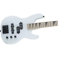Jackson JS Series Concert Bass Minion JS1XM Bass Guitar, Maple Fingerboard, Snow White -Musical Instrument Store jcksn js1x cbm sn wht 4
