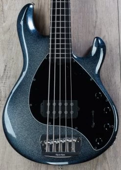 Ernie Ball Music Man Premier Dealer Network StingRay 5 H Starry Night Bass, Roasted Maple, Ebony Board, Matching Headstock