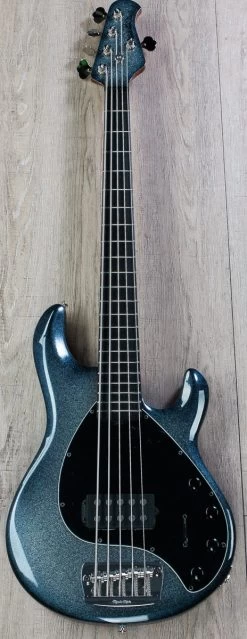 Ernie Ball Music Man Premier Dealer Network StingRay 5 H Starry Night Bass, Roasted Maple, Ebony Board, Matching Headstock -Musical Instrument Store je0a1428 2
