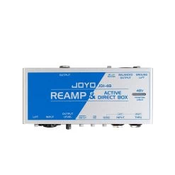 JOYO JDI-48 48-Volt Phantom Powered ReAmp Box & Active Direct Box DI