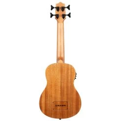 Kala UBASS-NOMAD-FS Nomad Acoustic-Electric U-Bass W/ Deluxe Padded Gig Bag, Natural -Musical Instrument Store kala nomad fs 4