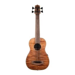 Kala Exotic Mahogany Acoustic-Electric U-Bass, Fretted, Left-Handed With Gig Bag