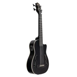 Kala Music Journeyman Mahogany U-Bass Acoustic Electric Ukulele Bass, Black 8 Kala Music Journeyman Mahogany U-Bass Acoustic Electric Ukulele Bass, Black -Musical Instrument Store kala ubass jymn bk fs 3