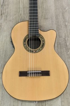 Kremona Guitars Fiesta F65CW TLR Classical Acoustic Electric Guitar, Nylon String