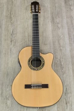 Kremona Guitars Fiesta F65CW TLR Classical Acoustic Electric Guitar, Nylon String 11 Kremona Guitars Fiesta F65CW TLR Classical Acoustic Electric Guitar, Nylon String -Musical Instrument Store kna f65cw tlr 3