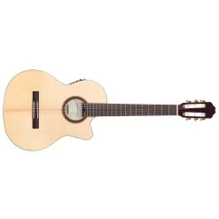 Kremona Rondo TL Thinline Nylon-String Acoustic-Electric Guitar, Solid Spruce