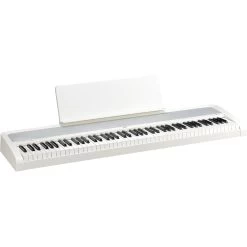 Korg B2 88-Key Digital Piano, Weighted Hammer Action, White