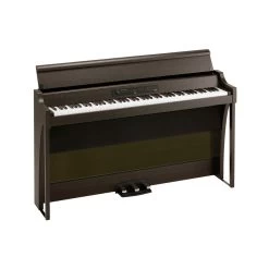 Korg G1B Air 88-Key Digital Home Piano, Multiple-Layer Samples, Bluetooth, Brown