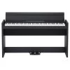 Korg LP380U 88-Key Digital Home Piano, RH3 Hammer Action, USB / MIDI, Black -Musical Instrument Store korg lp 380 bk