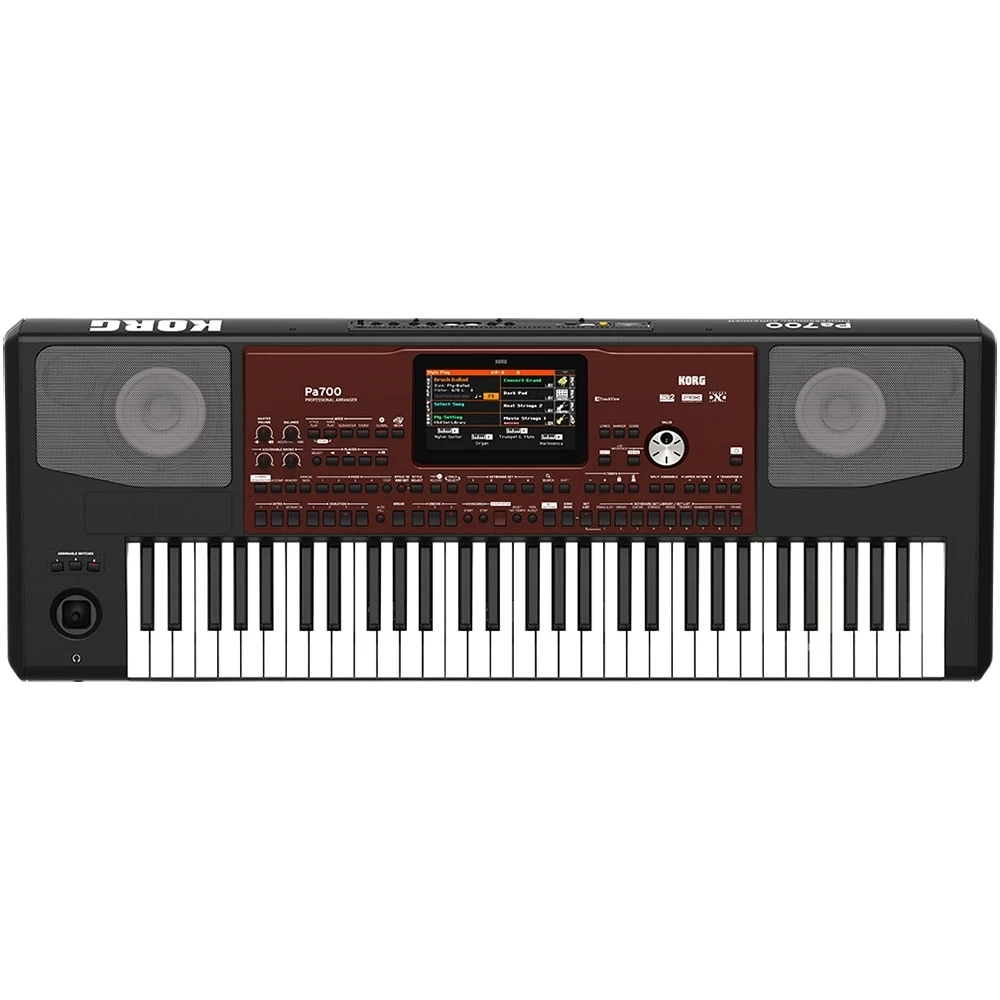 Korg Pa700 Professional Arranger 61-Key Workstation With Touchscreen And Speakers - Black 3 Korg Pa700 Professional Arranger 61-Key Workstation With Touchscreen And Speakers - Black