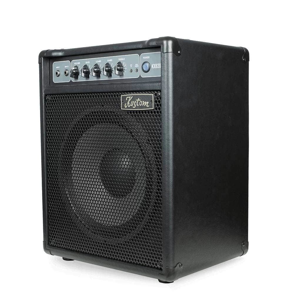 Kustom KXB20 20-Watt 1x12" Bass Combo Amp W/ Aux Input And Headphone Output 5 Kustom KXB20 20-Watt 1x12" Bass Combo Amp W/ Aux Input And Headphone Output - Image 3