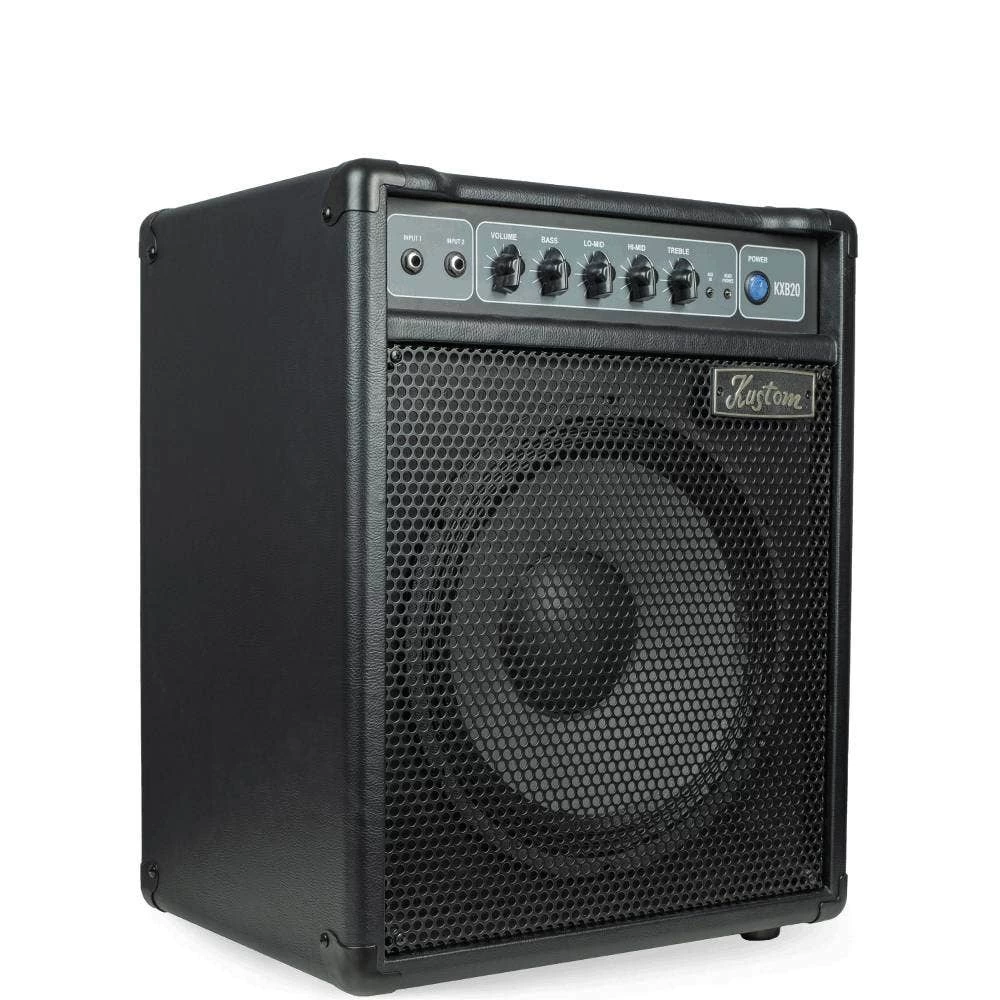 Kustom KXB20 20-Watt 1x12" Bass Combo Amp W/ Aux Input And Headphone Output 4 Kustom KXB20 20-Watt 1x12" Bass Combo Amp W/ Aux Input And Headphone Output - Image 2