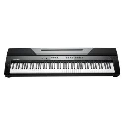 Kurzweil KA-70 Portable 88-Key Digital Piano W/ Built-in Stereo Speakers, Black