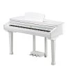 Kurzweil KAG-100 88-Key Mini Digital Grand Piano W/ Bluetooth, White Polish