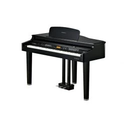 Kurzweil MPG100 Digital Mini Grand Piano, 88-Note, Fully Weighted Hammer Action -Musical Instrument Store kurz dship mpg100 u 1