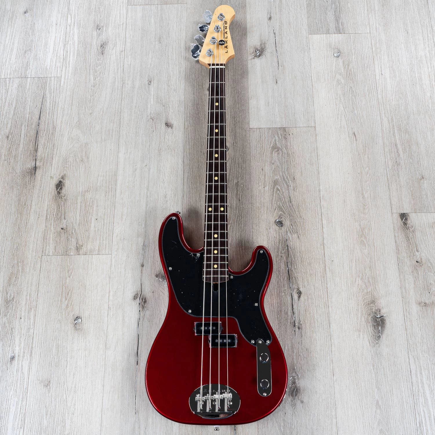Lakland Skyline Series 44-51 Bass, Rosewood Fretboard, Candy Apple Red 5 Lakland Skyline Series 44-51 Bass, Rosewood Fretboard, Candy Apple Red - Image 3