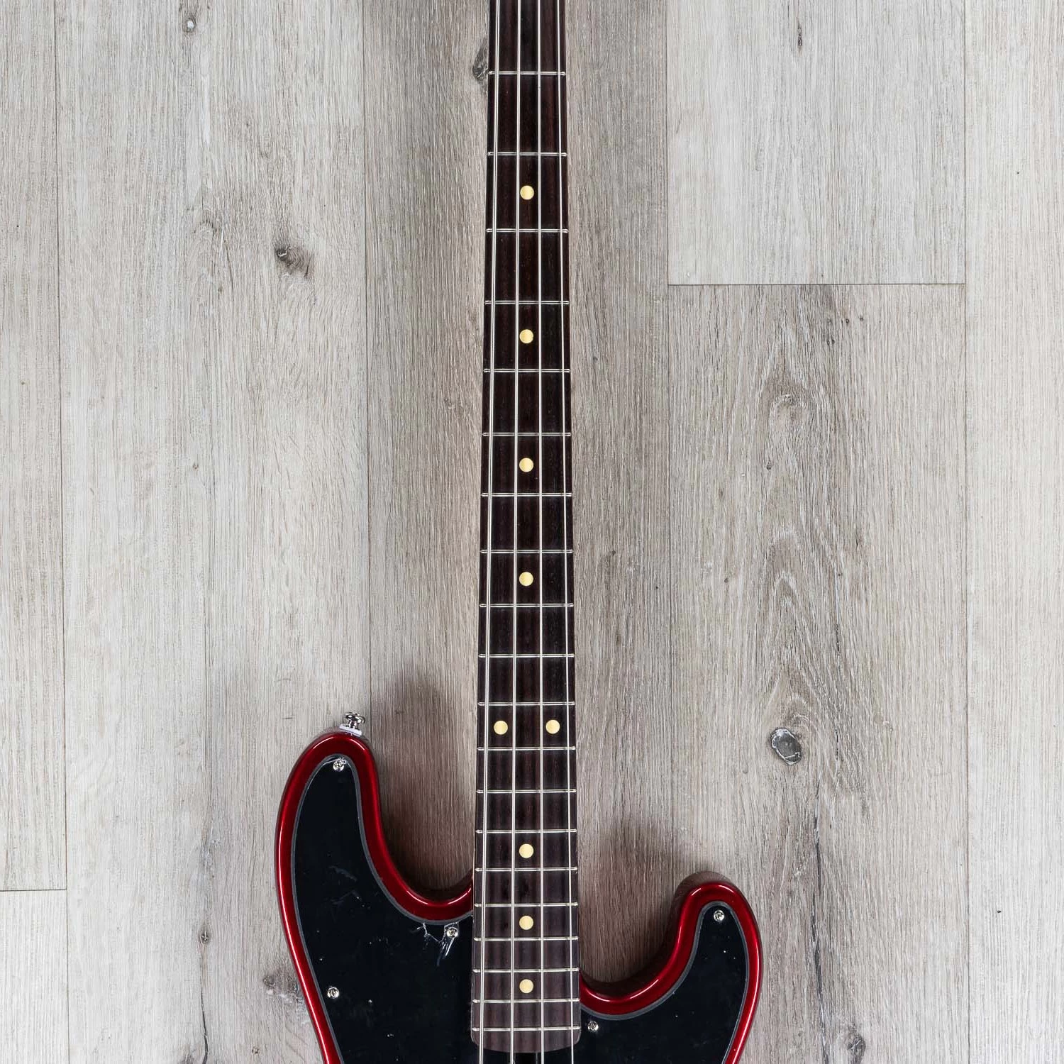 Lakland Skyline Series 44-51 Bass, Rosewood Fretboard, Candy Apple Red 6 Lakland Skyline Series 44-51 Bass, Rosewood Fretboard, Candy Apple Red - Image 4