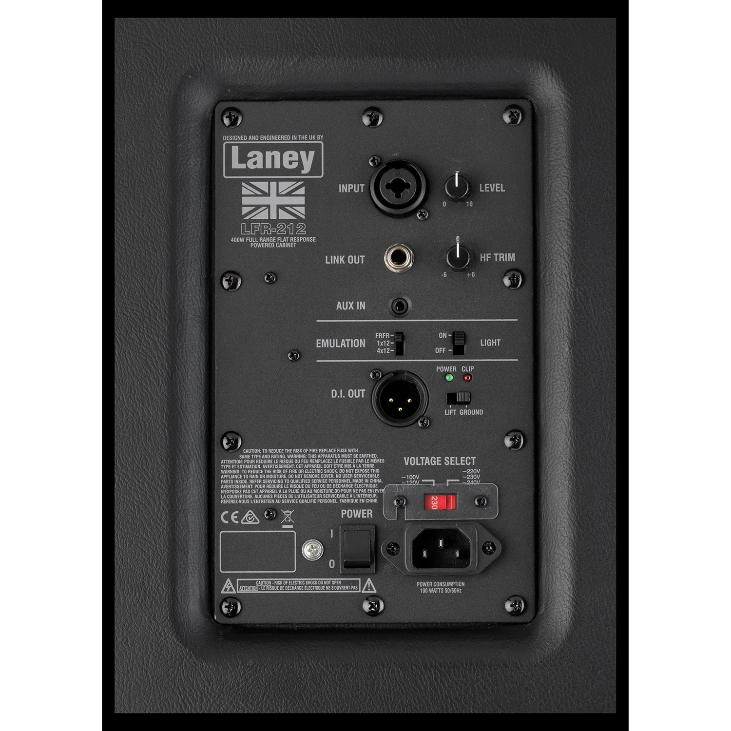 Laney LFR-212 800-Watts FRFR 2x12" Active Powered Guitar Amp Speaker Cabinet 7 Laney LFR-212 800-Watts FRFR 2x12" Active Powered Guitar Amp Speaker Cabinet - Image 5