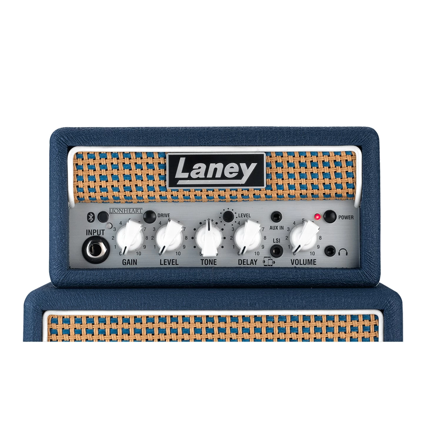Laney MiniStack B Lion 4x3'' 2-Channel Battery-Powered Bluetooth Guitar Amp Combo, 6-Watts 6 Laney MiniStack B Lion 4x3'' 2-Channel Battery-Powered Bluetooth Guitar Amp Combo, 6-Watts - Image 4