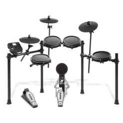 Alesis Nitro Mesh Kit, 8-Piece Electronic Drum Kit With Mesh Heads