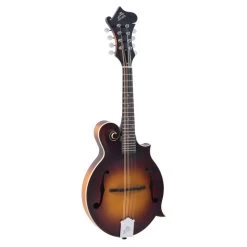 The Loar LM-590 Contemporary F-Style Mandolin, Solid Spruce Top, Matte Sunburst