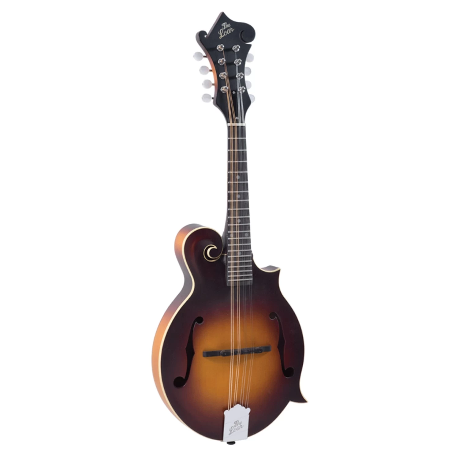 The Loar LM-590E Contemporary F-Style Mandolin W/ Pickup, Satin Tobacco Sunburst 3 The Loar LM-590E Contemporary F-Style Mandolin W/ Pickup, Satin Tobacco Sunburst