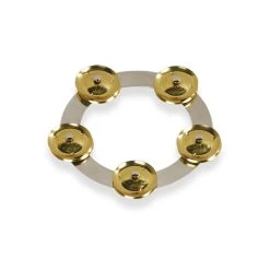 LP Latin Percussion LP3806SBS 6" Tambo-Ring, Stainless Steel With Brass Jingles
