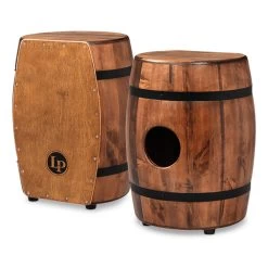 LP Latin Percussion Matador Stave Whiskey Barrel Cajon Tumba