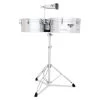 LP Latin Percussion M257 Matador 14" And 15" Chrome Timbales -Musical Instrument Store lp m257