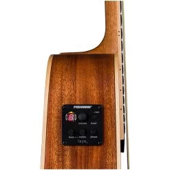 Luna Henna Oasis Acoustic-Electric Guitar, Solid Spruce Top -Musical Instrument Store luna hen o2 spr 3