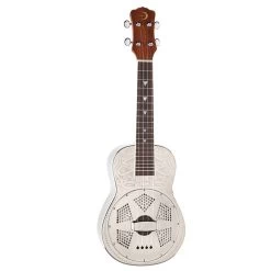 Luna TIKI RES Ukenator Concert Tiki Resonator Ukulele