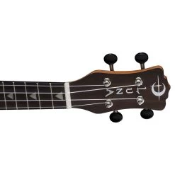 Luna UKE VMS EL Vintage Mahogany Ukulele With Preamp - Soprano -Musical Instrument Store luna uke vms el 2