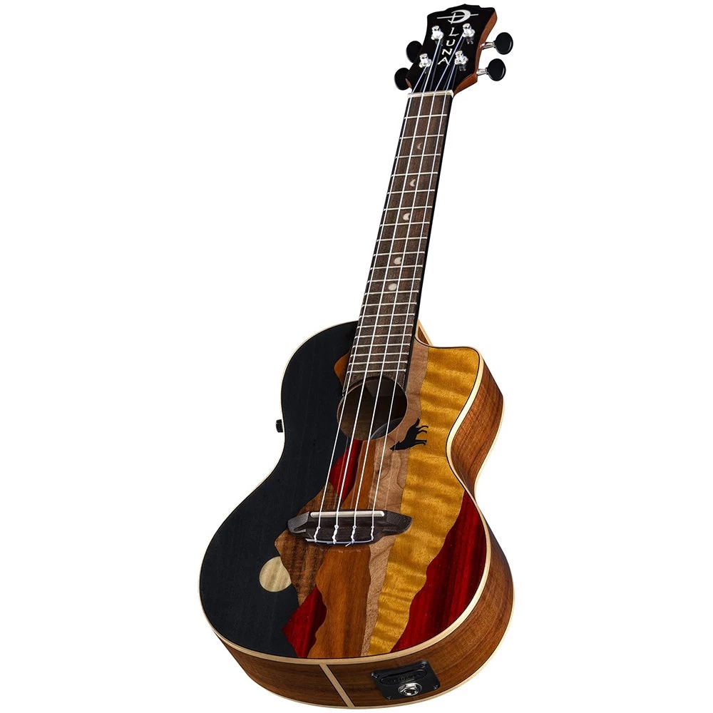 Luna Guitars UKE VISTA WOLF C Uke Vista Wolf Concert Ukulele W/ Preamp & Gig Bag 5 Luna Guitars UKE VISTA WOLF C Uke Vista Wolf Concert Ukulele W/ Preamp & Gig Bag - Image 3