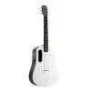 Lava Music ME Play Acoustic-Electric Smart Guitar, Black Nightfall & Frost White With Lite Bag