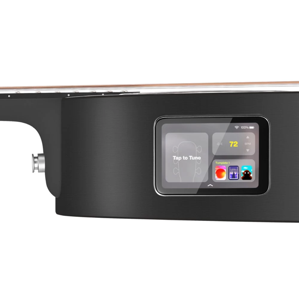 Lava Music ME Play Acoustic-Electric Smart Guitar, Black Nightfall & Frost White With Lite Bag 7 Lava Music ME Play Acoustic-Electric Smart Guitar, Black Nightfall & Frost White With Lite Bag - Image 5