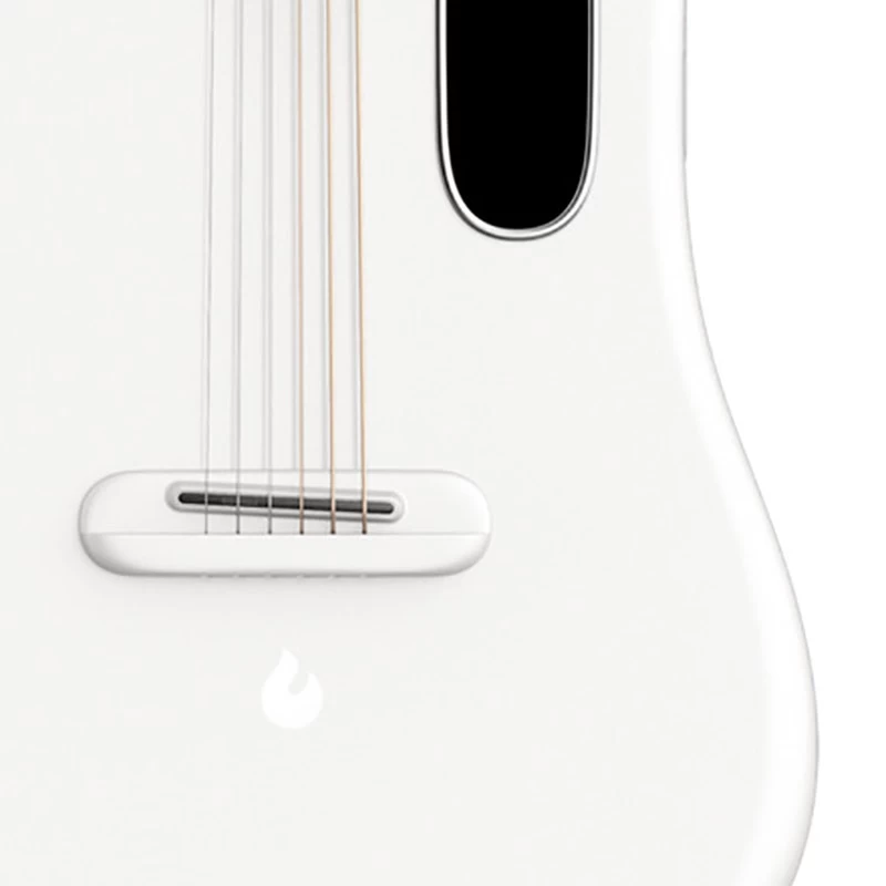 Lava Music ME 3 38" Left-Handed Touchscreen Acoustic SmartGuitar W/ Gig Bag, White 5 Lava Music ME 3 38" Left-Handed Touchscreen Acoustic SmartGuitar W/ Gig Bag, White - Image 3