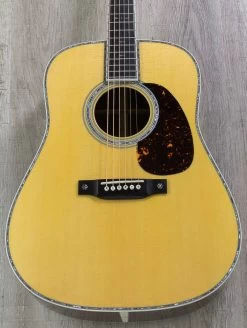 Martin Standard Series D-42 Acoustic Guitar, Spruce / Rosewood, Ebony Board