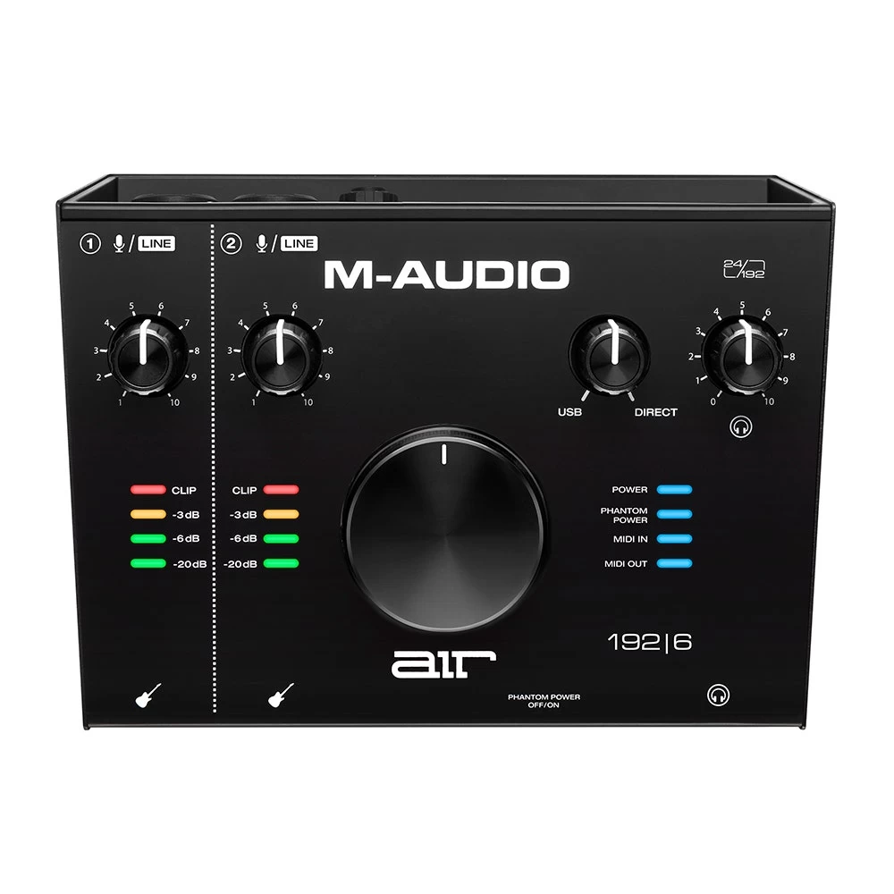 M-Audio AIR 192|6 192 6 2-In/2-Out 24/192 USB Audio/MIDI Recording Interface 3 M-Audio AIR 192|6 192 6 2-In/2-Out 24/192 USB Audio/MIDI Recording Interface