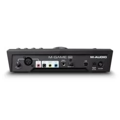 M-Audio M-Game Solo USB Streaming Interface W/ Voice Effects, LED Lighting -Musical Instrument Store maudio m game solo 4