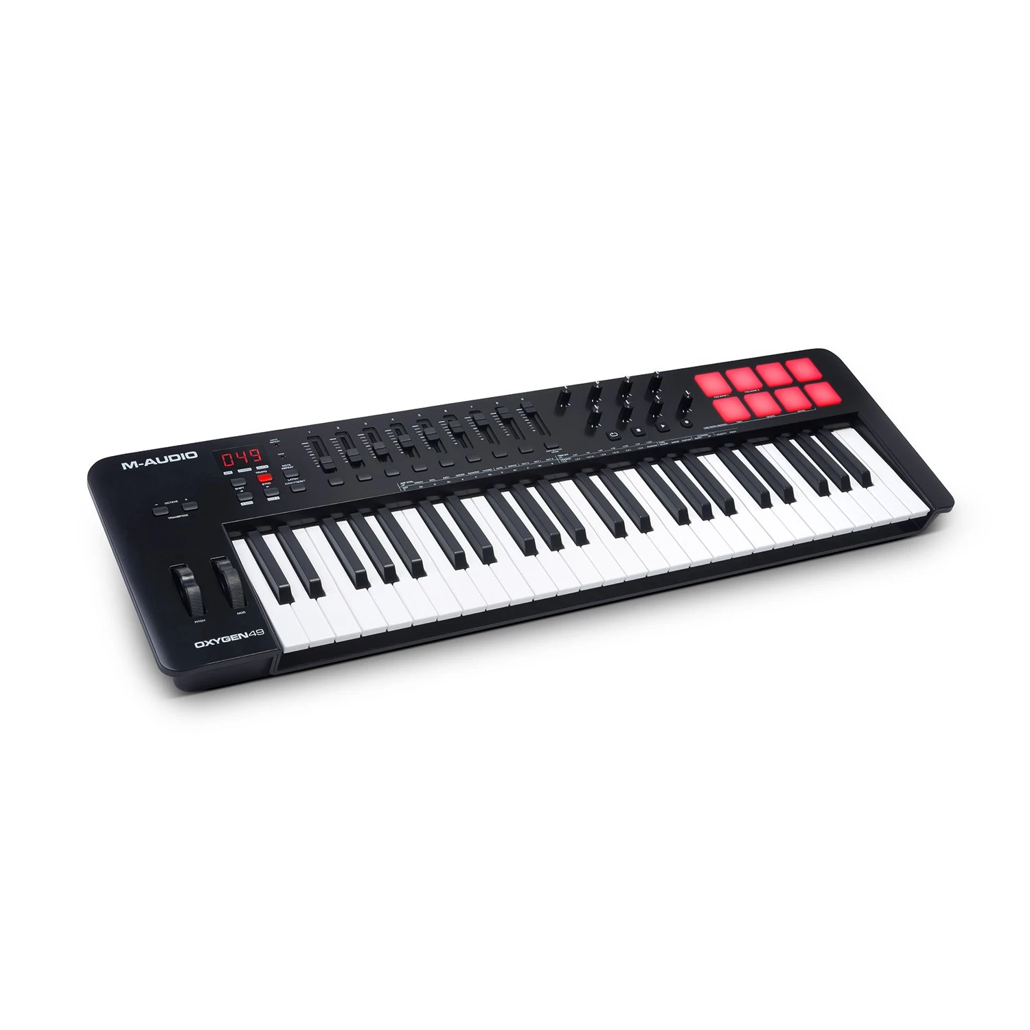 M-Audio Oxygen 49 MkV 49-Key USB MIDI Controller Keyboard With Auto-Mapping 4 M-Audio Oxygen 49 MkV 49-Key USB MIDI Controller Keyboard With Auto-Mapping - Image 2