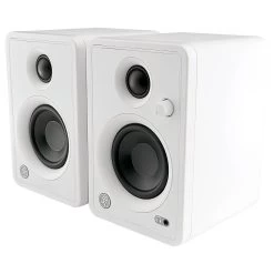 Mackie CR3-X 3-Inch Active Multimedia Monitors (Pair), Arctic White -Musical Instrument Store mck cr3 xltd wht 3