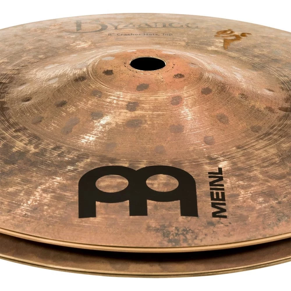 Meinl Cymbals Artist Concept Model Benny Greb 8-Inch Crasher Hi-Hat Cymbals 6 Meinl Cymbals Artist Concept Model Benny Greb 8-Inch Crasher Hi-Hat Cymbals - Image 4