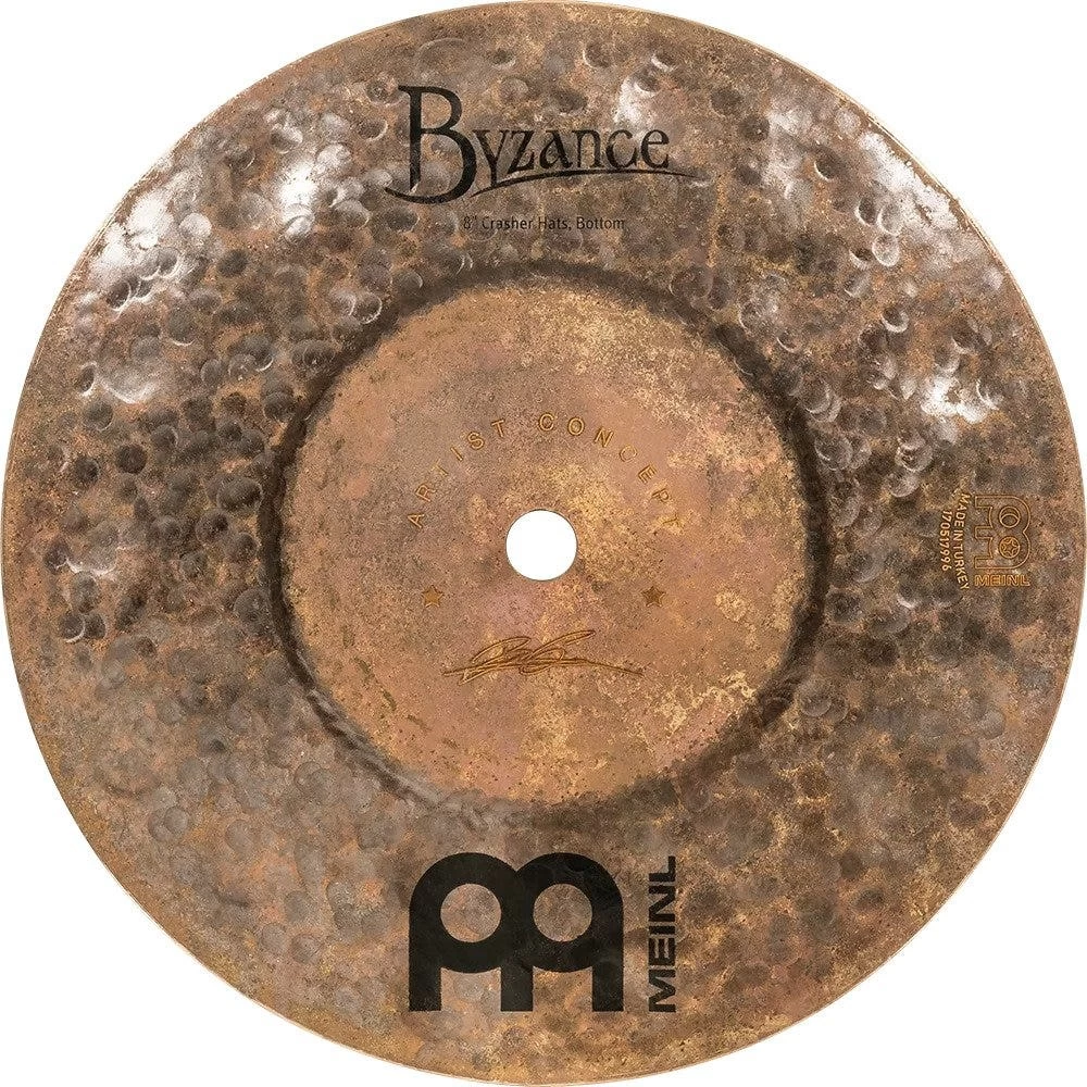Meinl Cymbals Artist Concept Model Benny Greb 8-Inch Crasher Hi-Hat Cymbals 7 Meinl Cymbals Artist Concept Model Benny Greb 8-Inch Crasher Hi-Hat Cymbals - Image 5