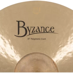 Meinl B19POC 19" Byzance Traditional Polyphonic Crash Drum Kit Cymbal -Musical Instrument Store meinl b19poc 6