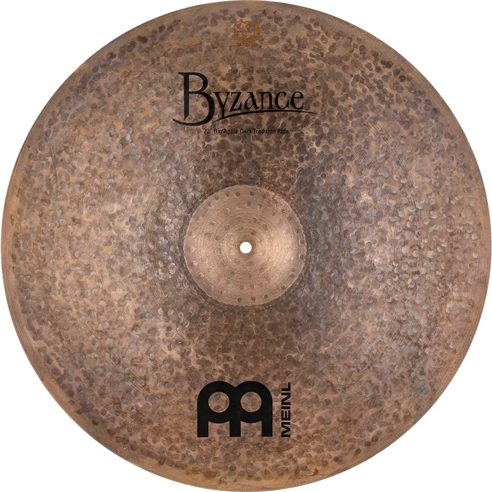 Meinl B22BADTR 22" Byzance Big Apple Dark Tradition Ride Drum Kit Cymbal 3 Meinl B22BADTR 22" Byzance Big Apple Dark Tradition Ride Drum Kit Cymbal