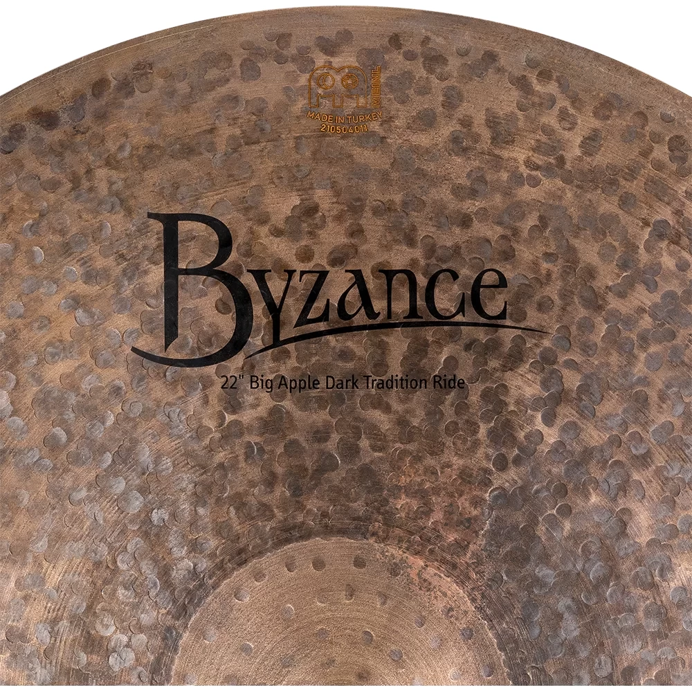 Meinl B22BADTR 22" Byzance Big Apple Dark Tradition Ride Drum Kit Cymbal 8 Meinl B22BADTR 22" Byzance Big Apple Dark Tradition Ride Drum Kit Cymbal - Image 6