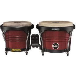 Meinl FWB190CR-M Marathon Series FWB190 Wood Bongos Cherry Red